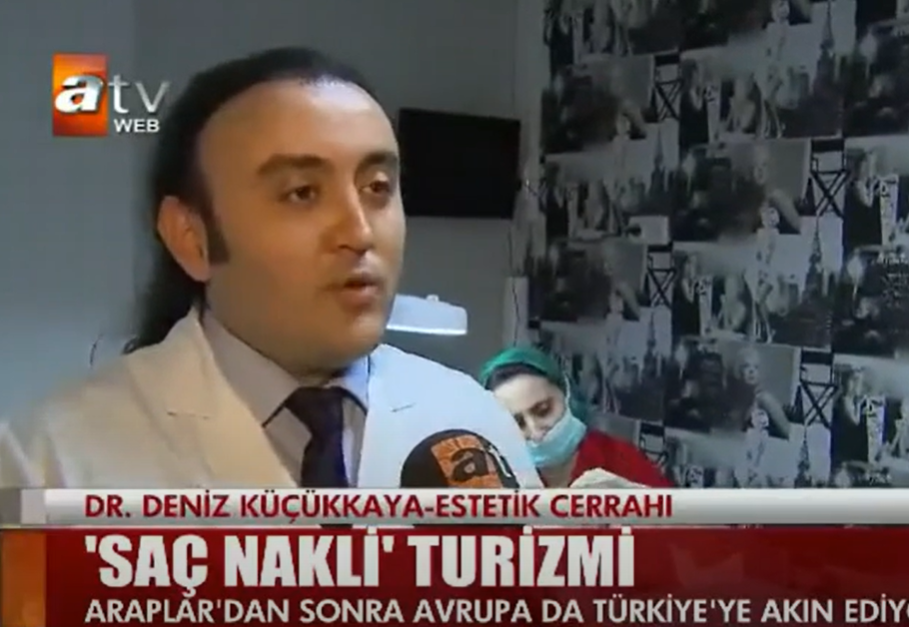 Op. Dr. Deniz KÜÇÜKKAYA – Saç Nakli Turizmi (ATV Haber)